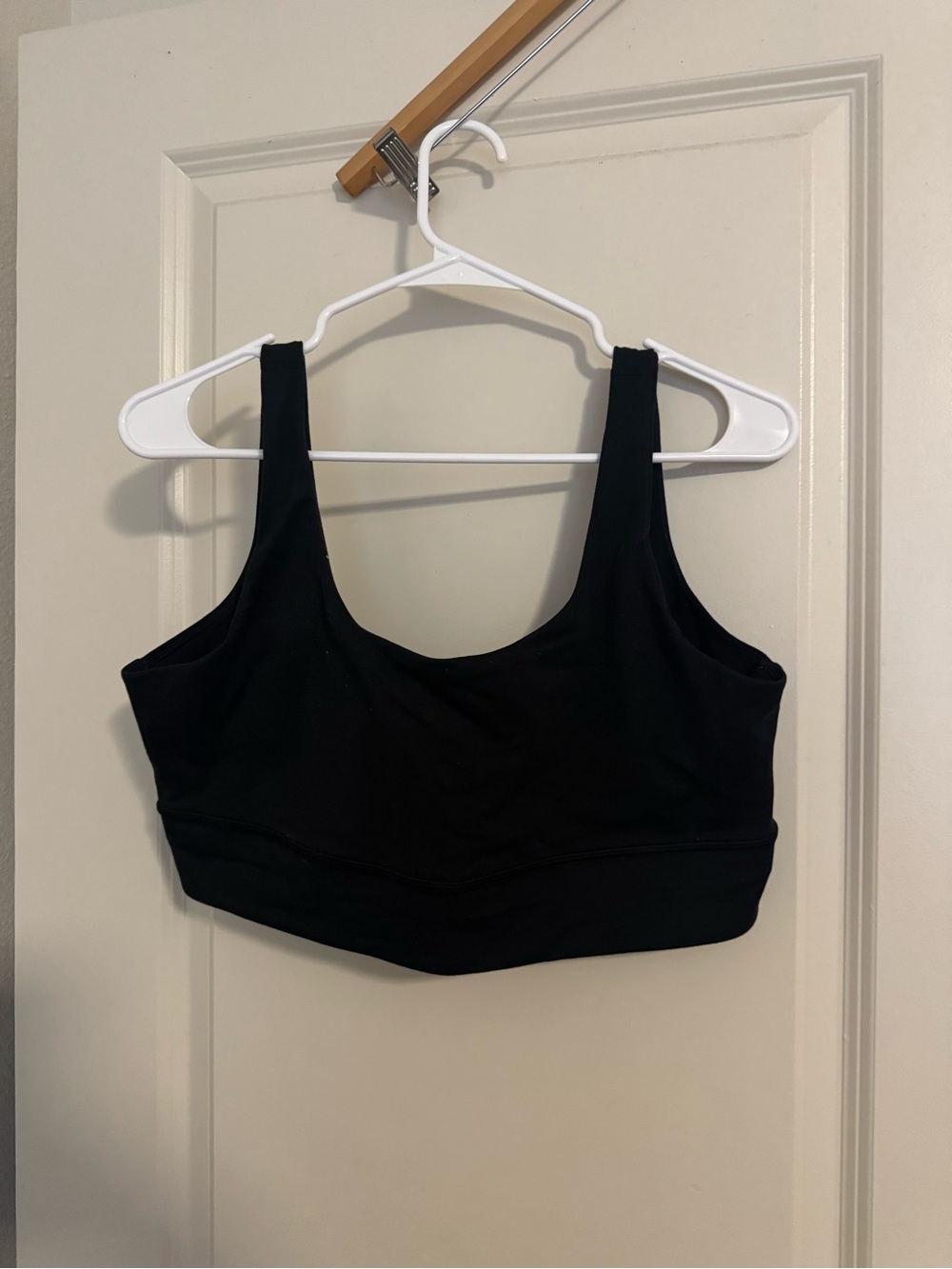 Outdoor Voices Black Scoop Sports Bra